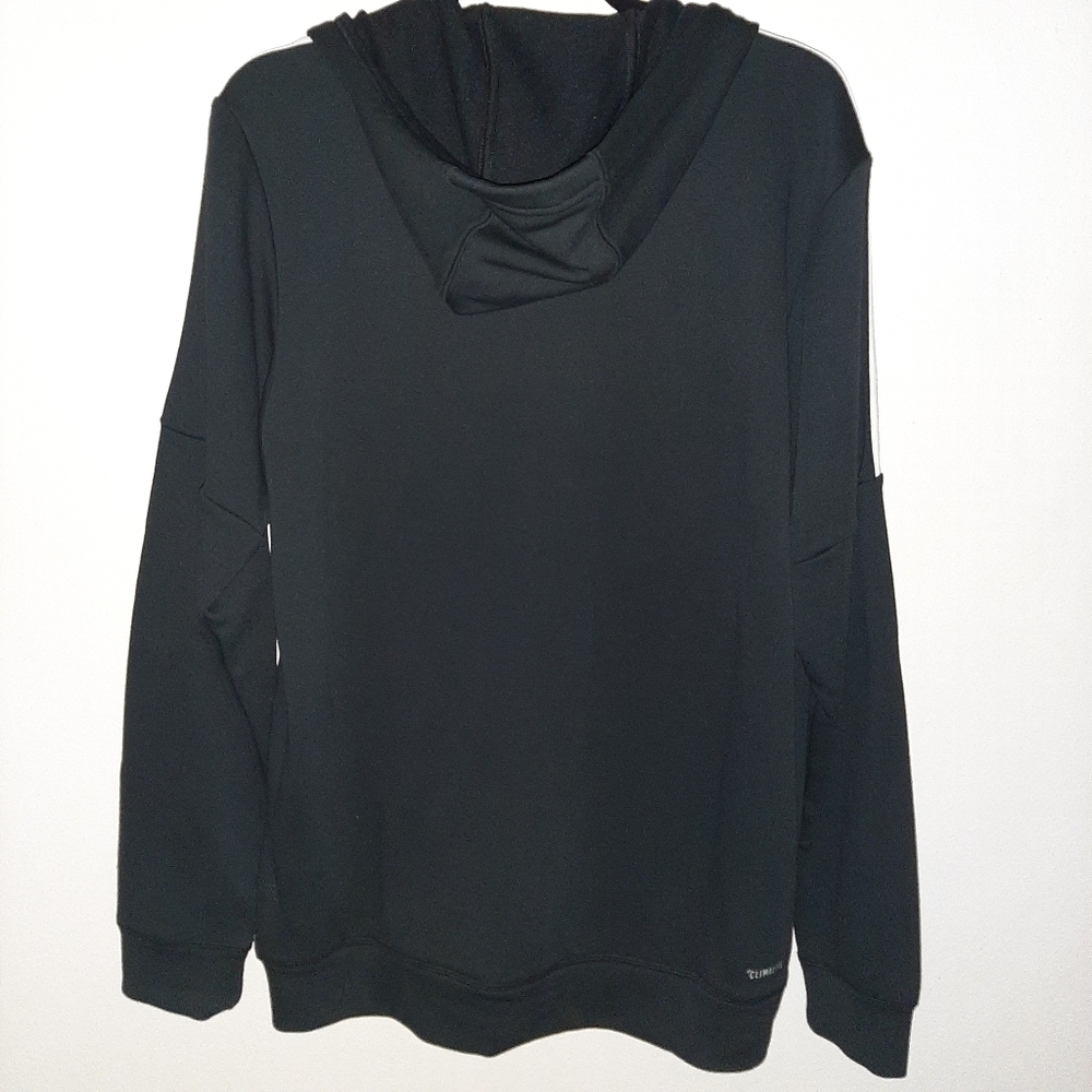 SOLD ^ Adidas French Terry Hoodie Climalite M - Picture 4 of 7